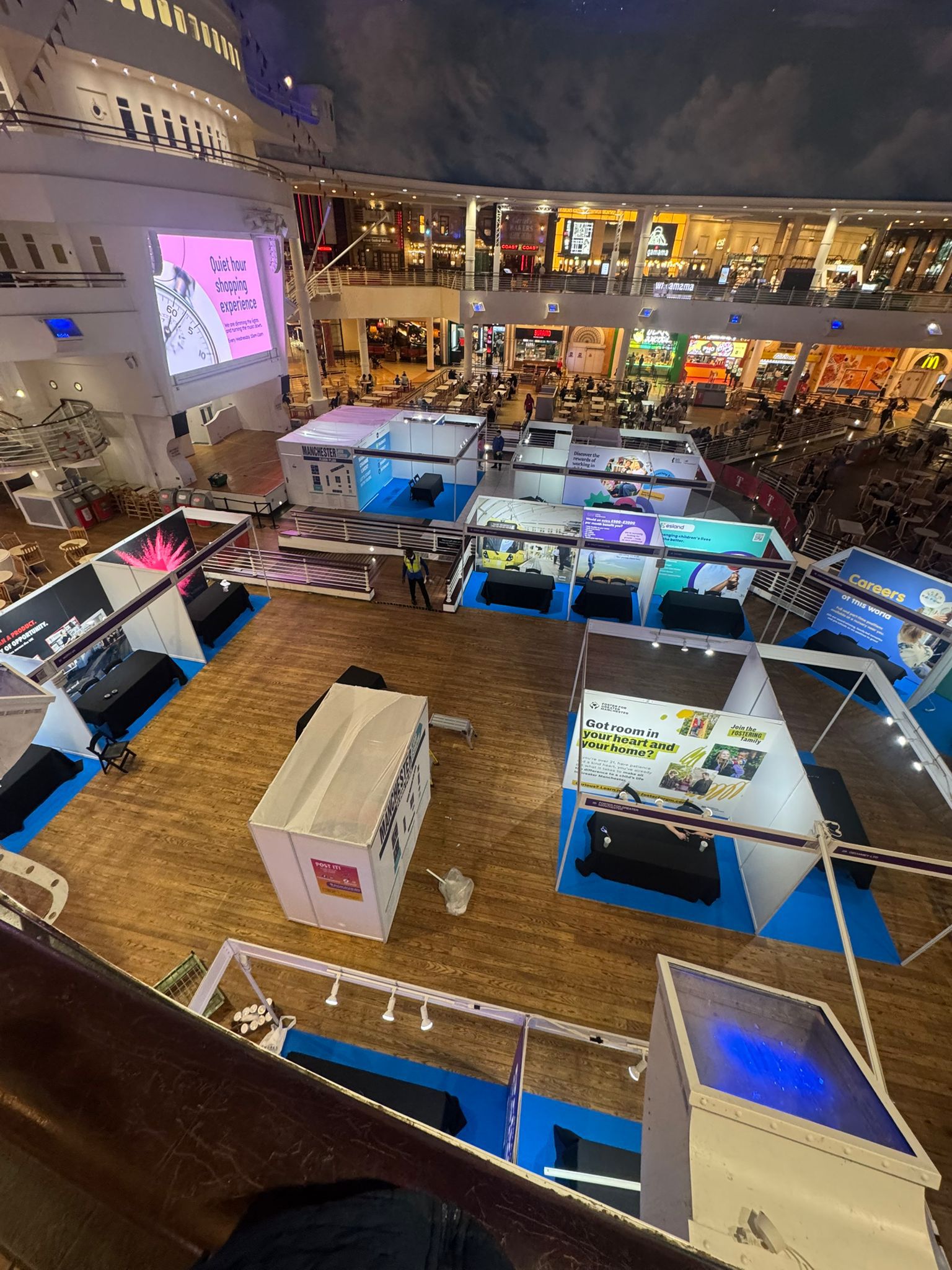Show floor layout design